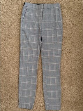Women’s Zara Gray Plaid Dress Pants